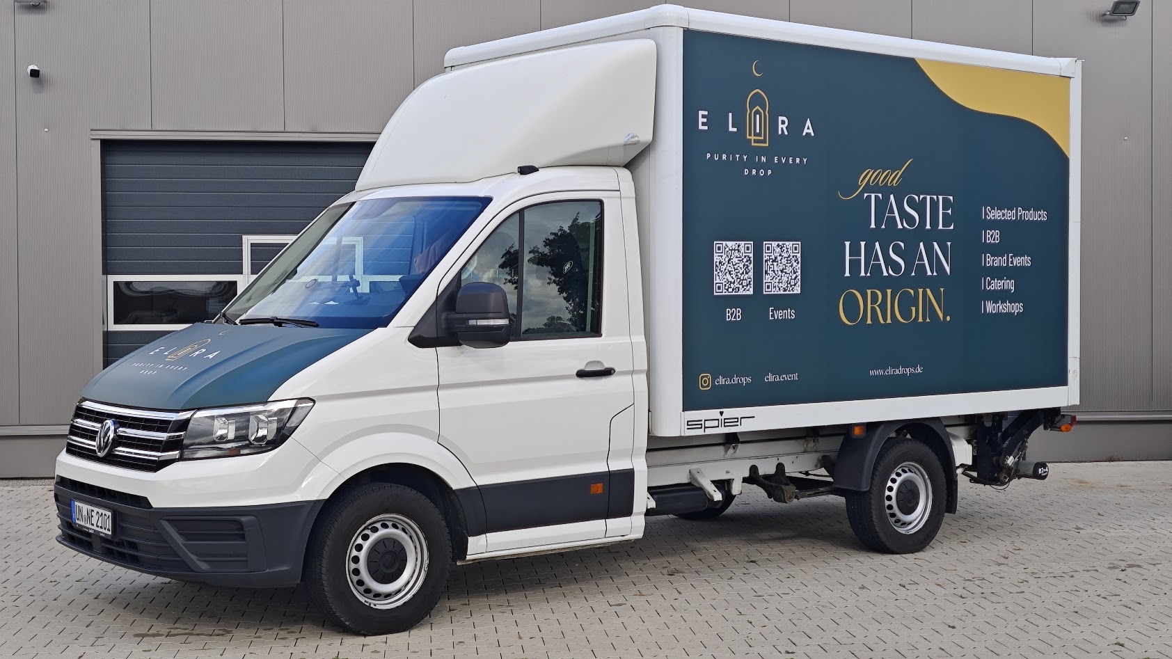 Fahrzeugbeschriftung mit großflächigem Digitaldruck